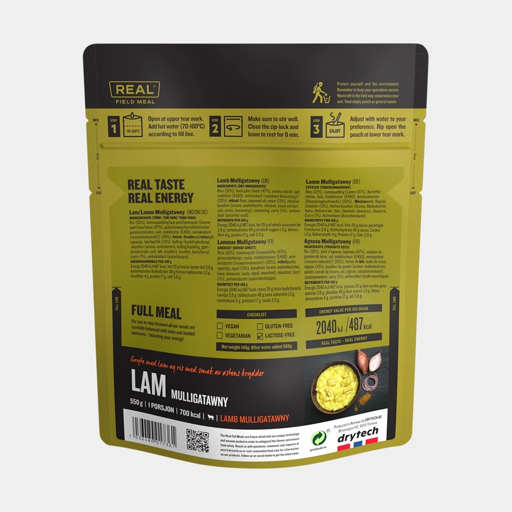 Full Meal Lamb Mulligatawny