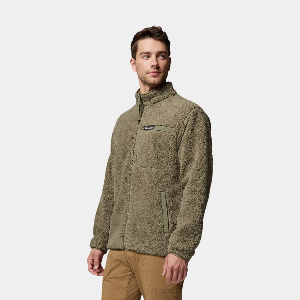 Rugged Ridge High Pile Full Zip Stone Green