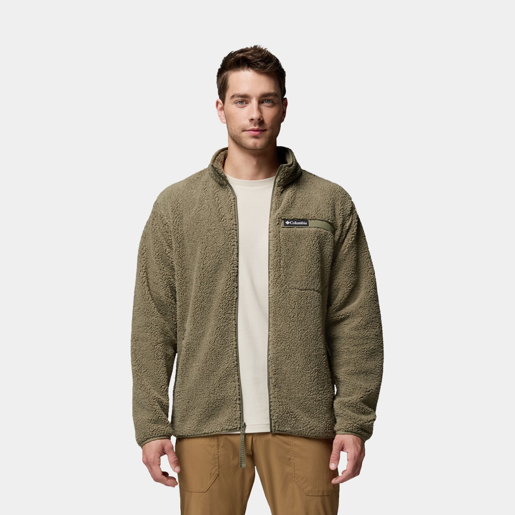 Rugged Ridge High Pile Full Zip Stone Green