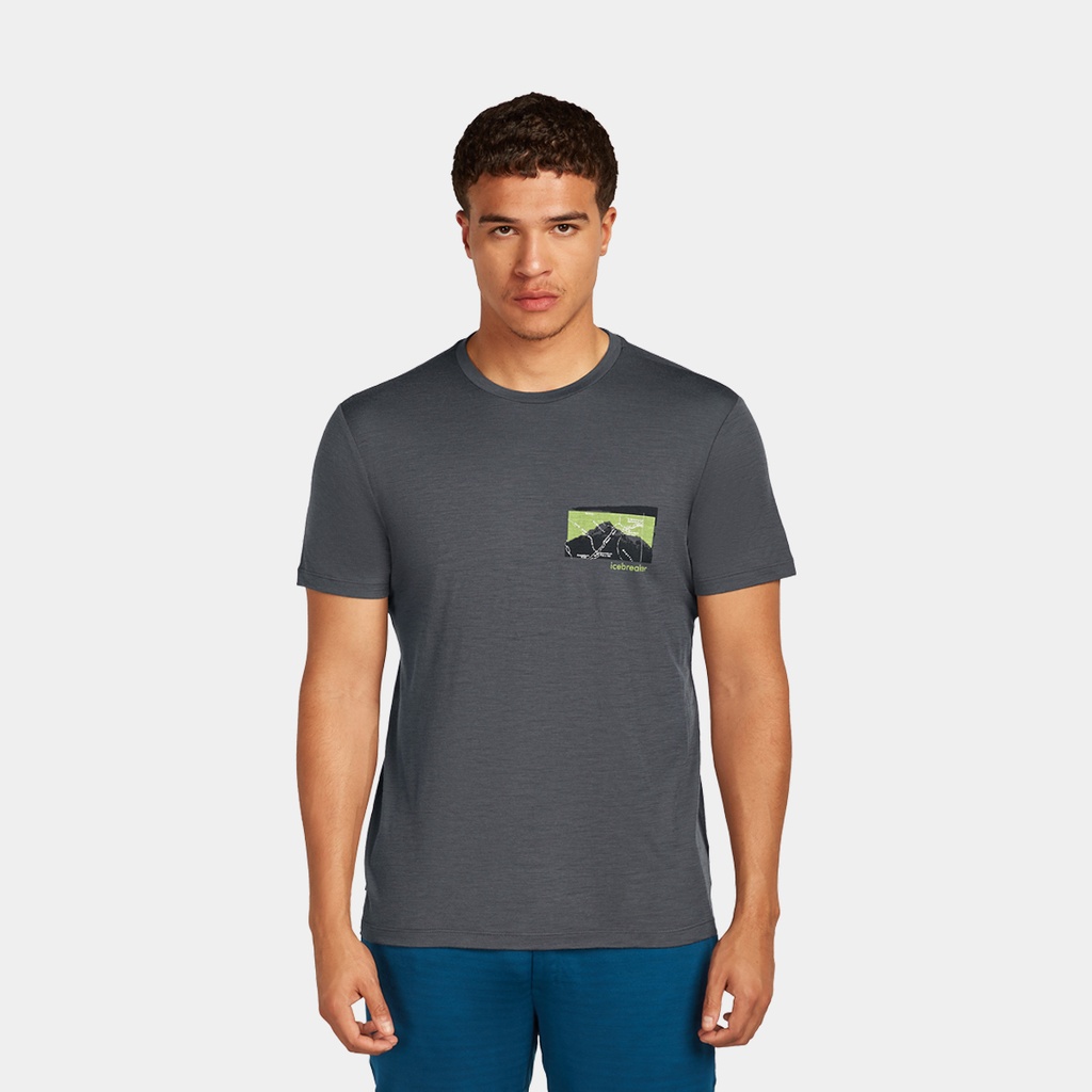 Cool-Lite Sphere III Short Sleeves 125 Tee Metro Heather