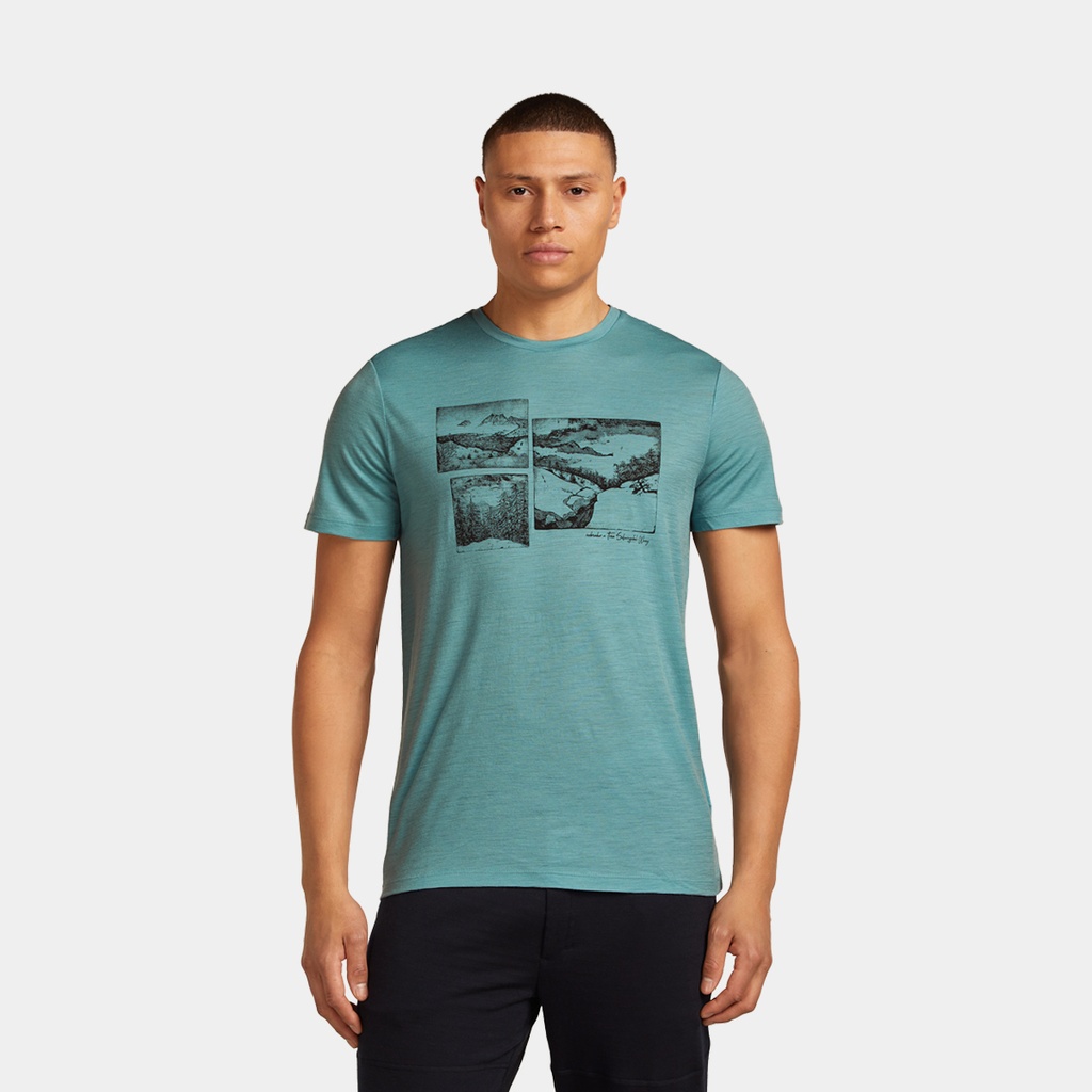 Cool-Lite Sphere III Short Sleeves 125 Tee Metro Heather