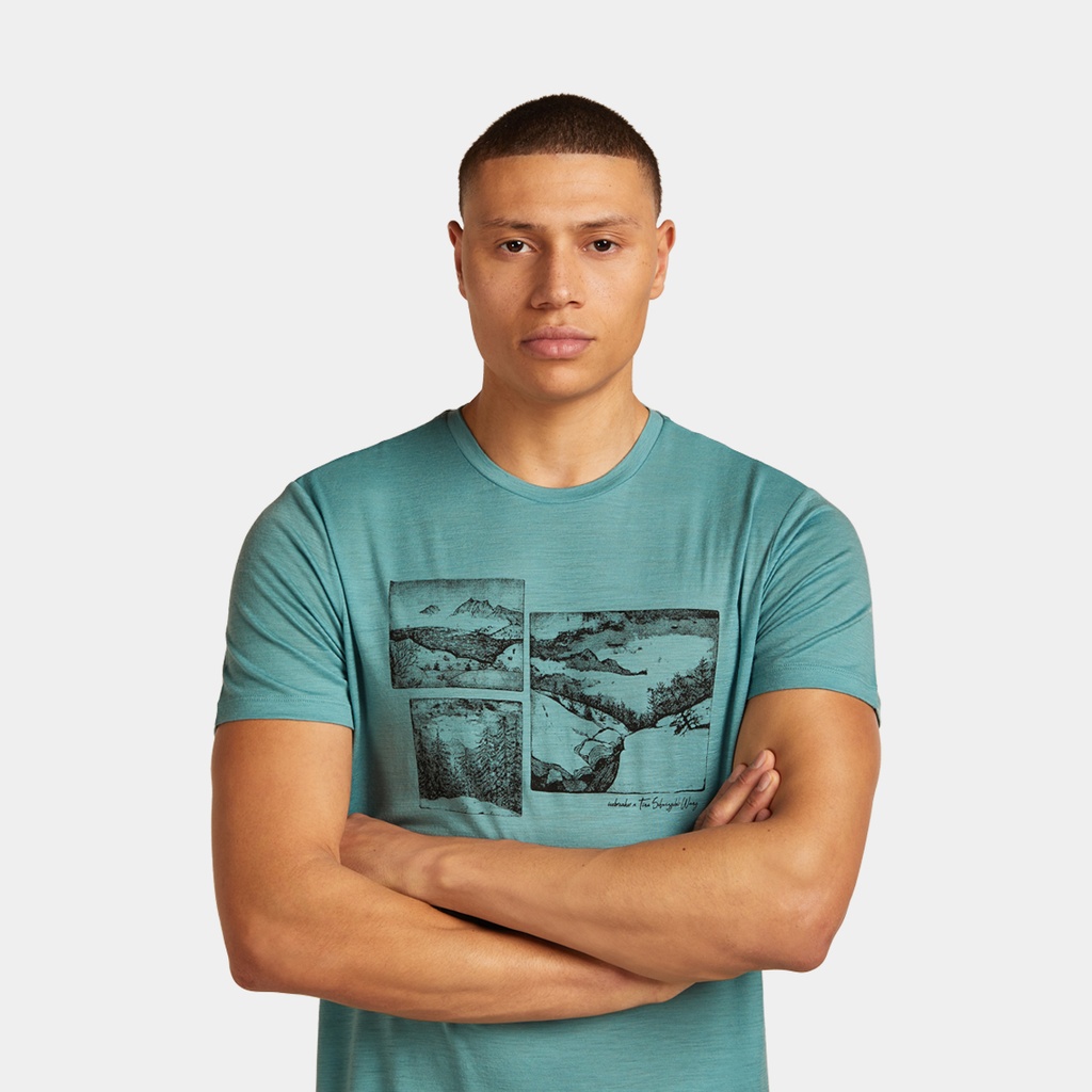 Cool-Lite Sphere III Short Sleeves 125 Tee Metro Heather