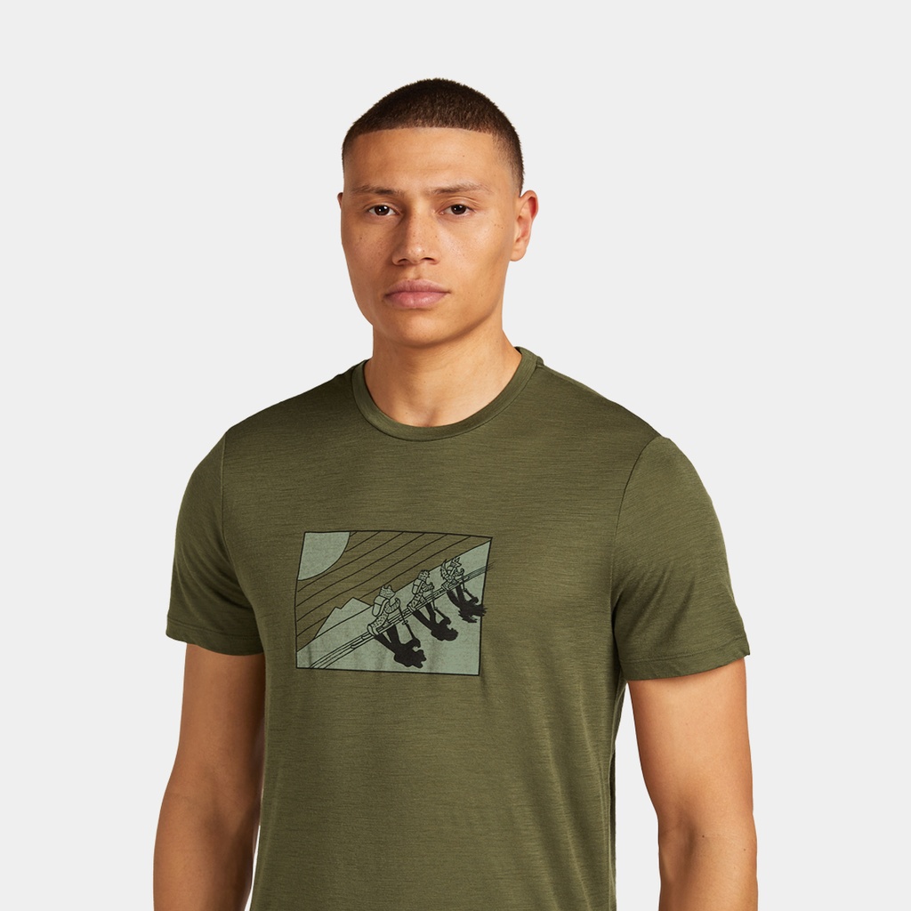 Cool-Lite Sphere III Short Sleeves 125 Tee Metro Heather