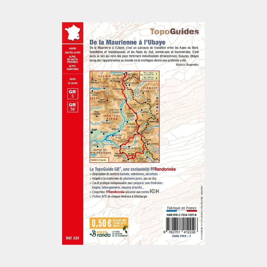 De la Maurienne à l'Ubaye - La Traversée des Alpes