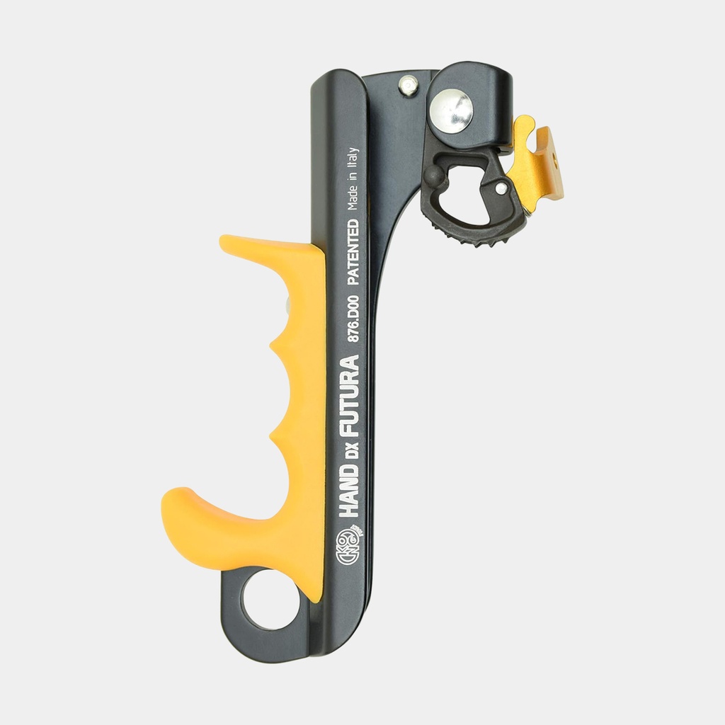 Futura Hand Left Orange / Black