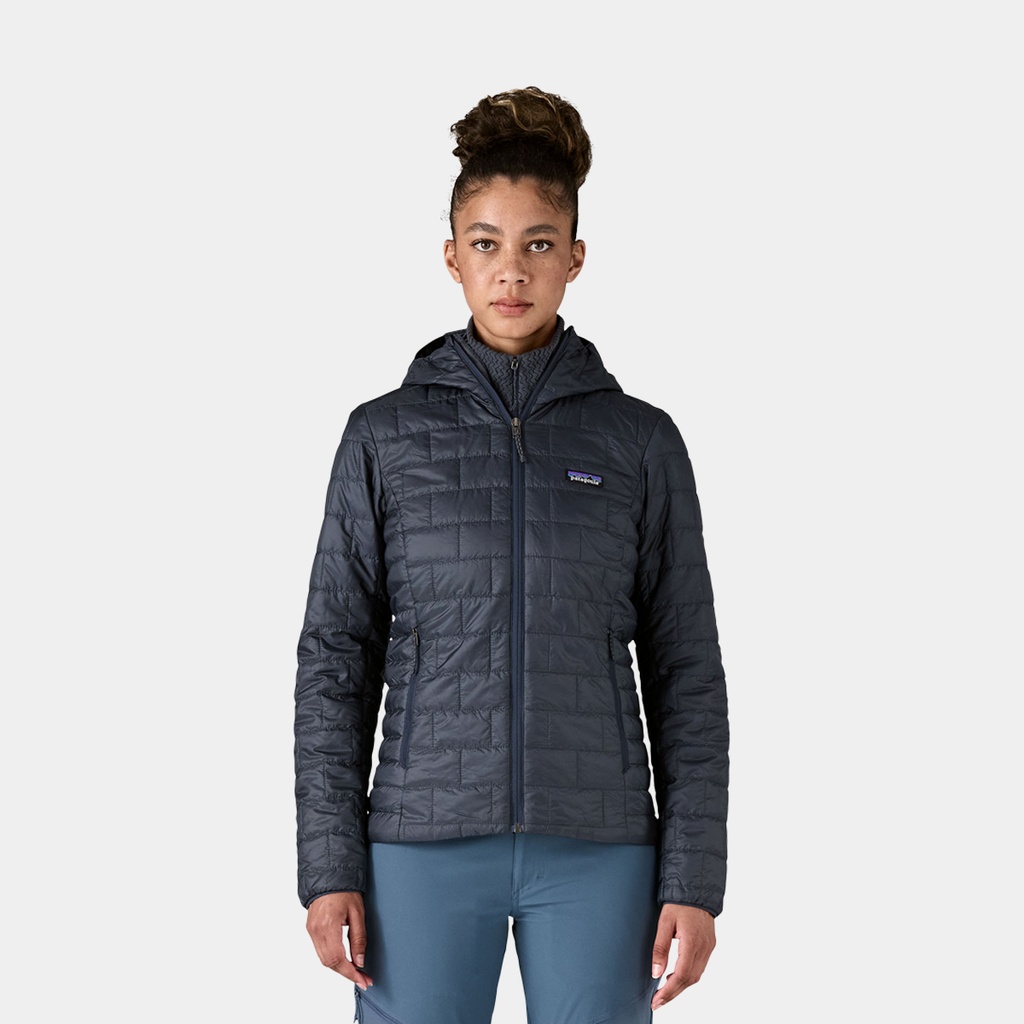 Nano Puff Hoody Women Smolder Blue