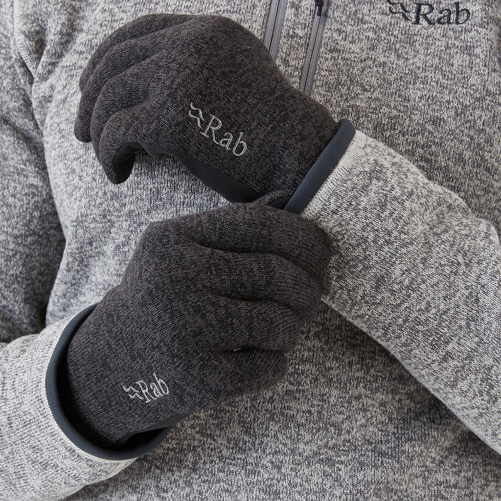 Quest Windstopper Gloves Anthracite