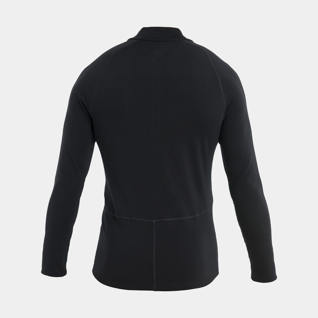 MerinoFine Polar Long Sleeves Half Zip 300 Black