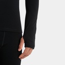 MerinoFine Polar Long Sleeves Half Zip 300 Black