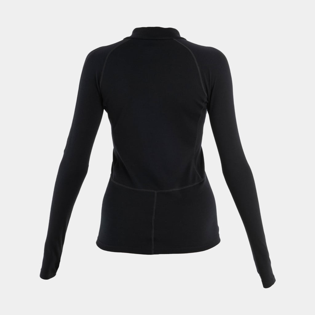 MerinoFine Polar Long Sleeves Half Zip 300 Women Black