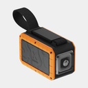 100W Rugged Flashlight Power Bank 40.000mAh Torch Black / Orange