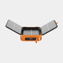 100W Rugged Flashlight Power Bank 40.000mAh Torch Black / Orange
