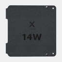 100W Rugged Flashlight Power Bank 40.000mAh Torch Black / Orange