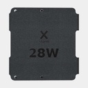 100W Rugged Flashlight Power Bank 40.000mAh Torch Black / Orange