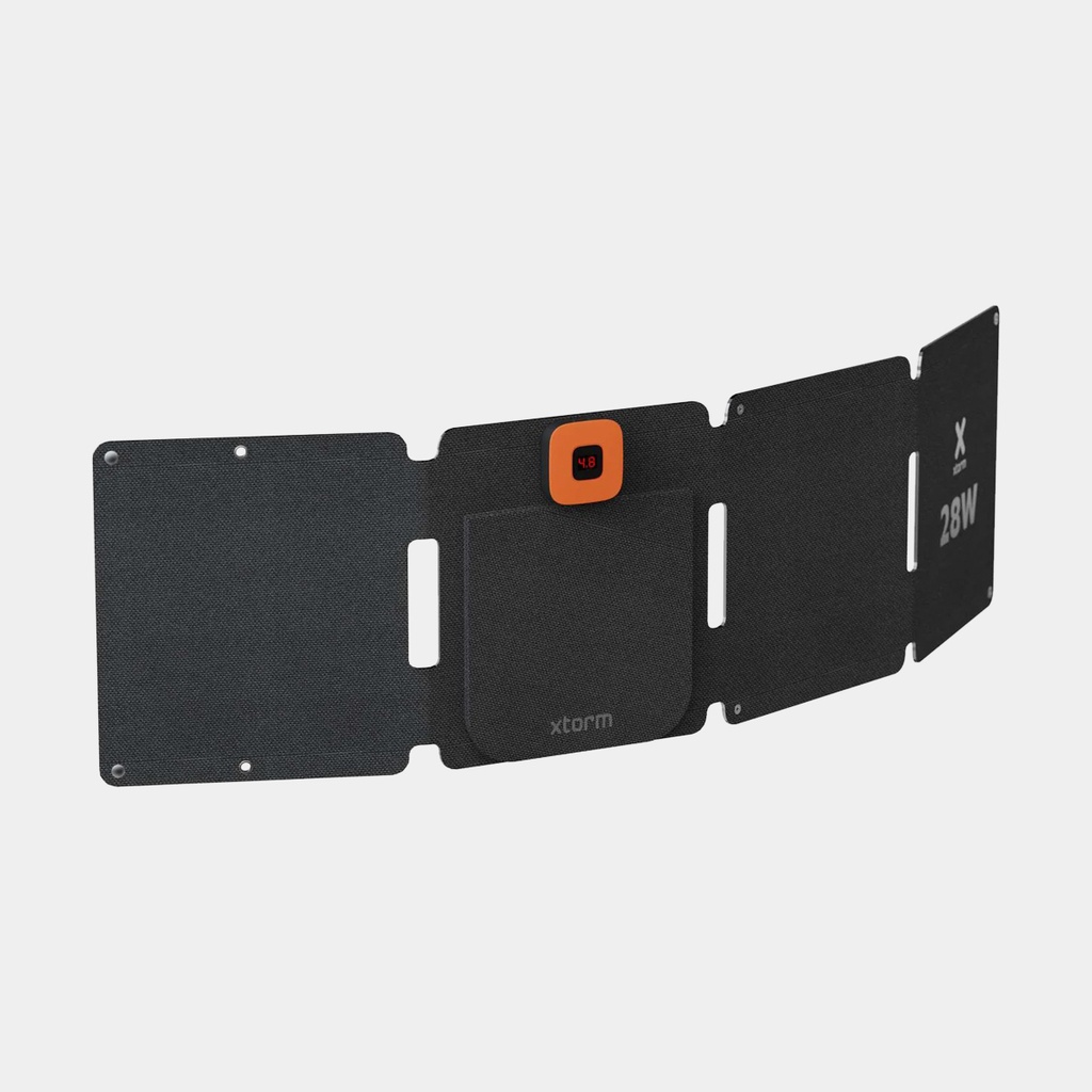 100W Rugged Flashlight Power Bank 40.000mAh Torch Black / Orange