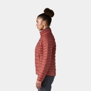 Down Sweater Jacket Women Potters Red