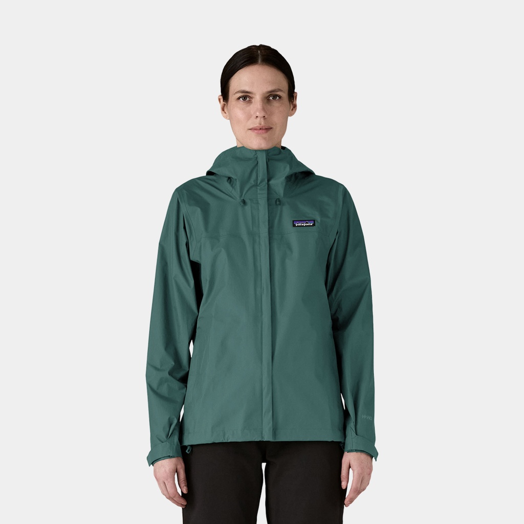 Retro Pile Fleece Vest Women Natural w/Ellwood Green