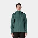 Retro Pile Fleece Vest Women Natural w/Ellwood Green