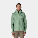 Retro Pile Fleece Vest Women Natural w/Ellwood Green