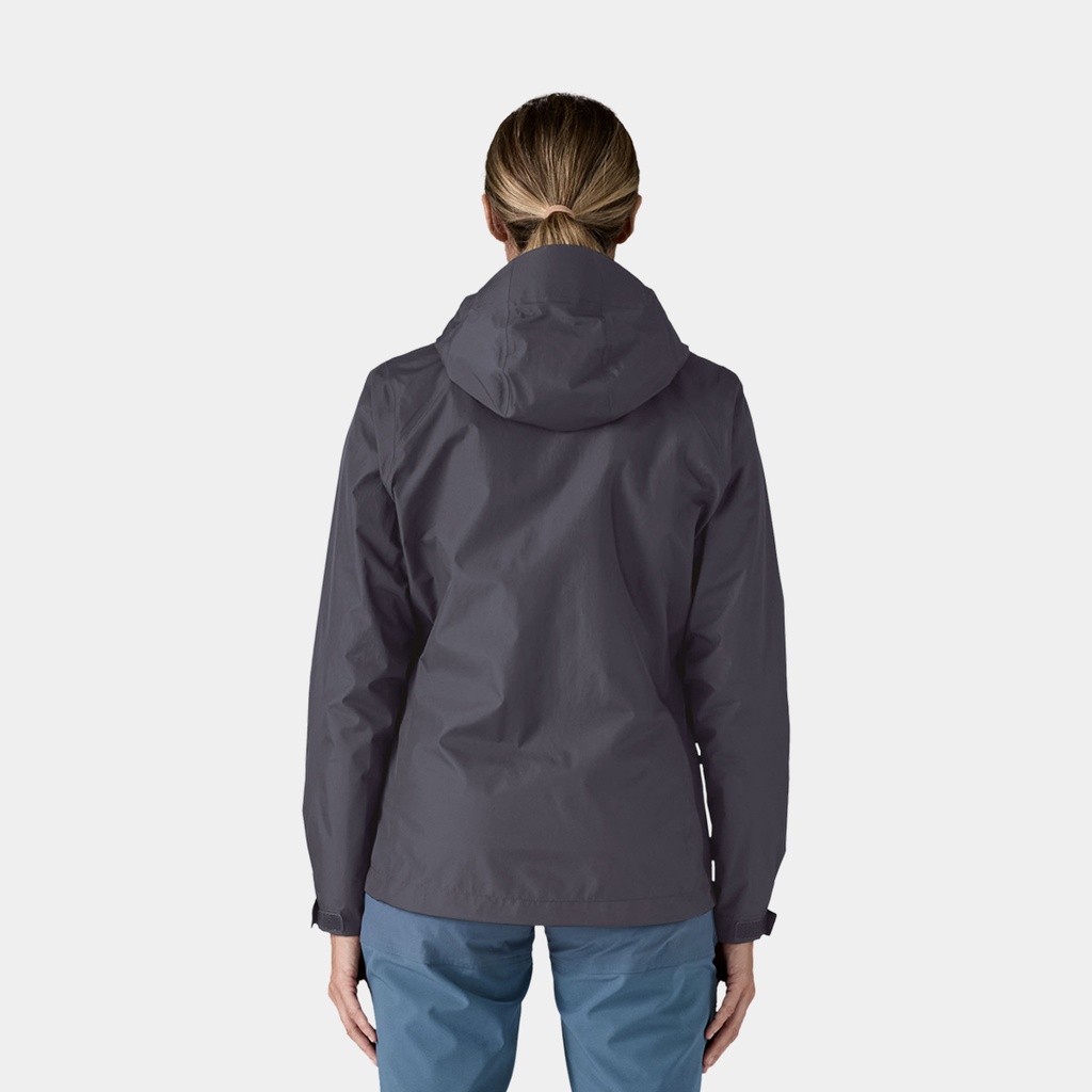 Retro Pile Fleece Vest Women Natural w/Ellwood Green