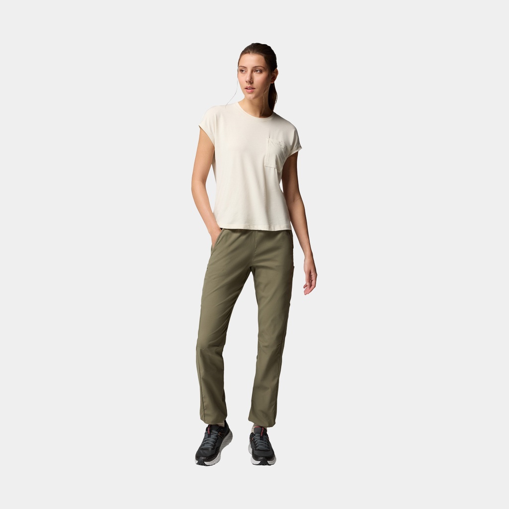 Leslie Falls Pull On Pant Women Stone Green