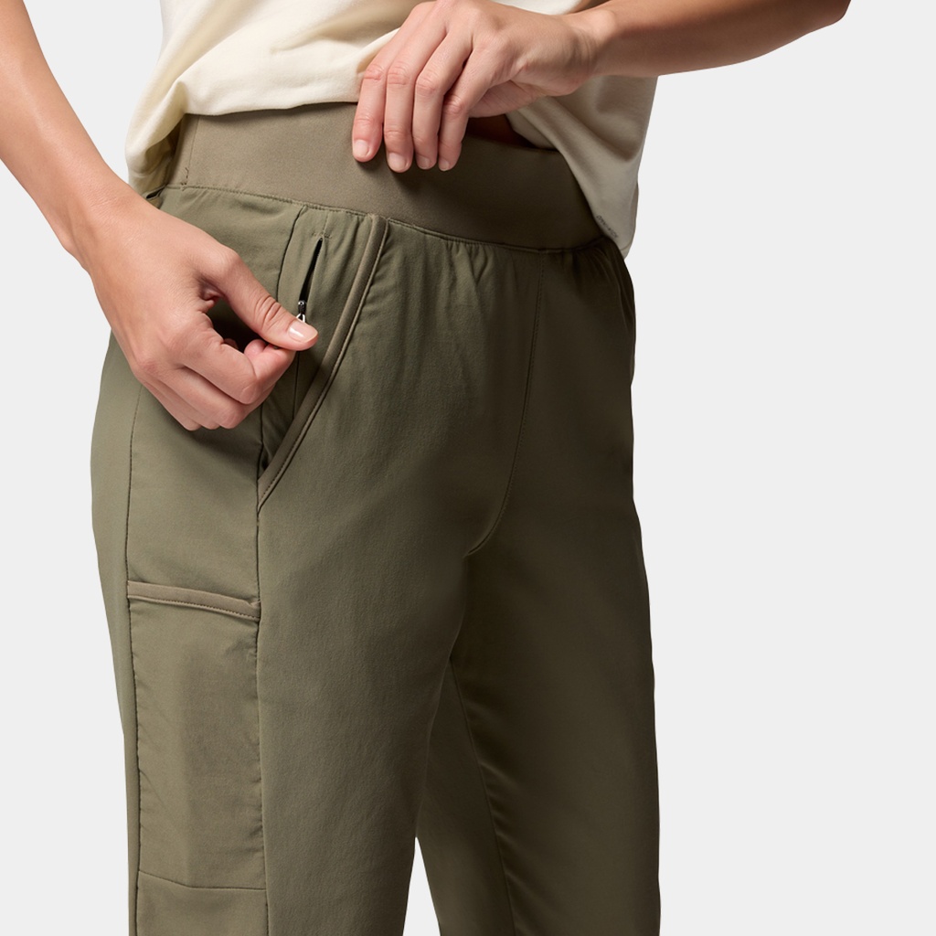 Leslie Falls Pull On Pant Women Stone Green