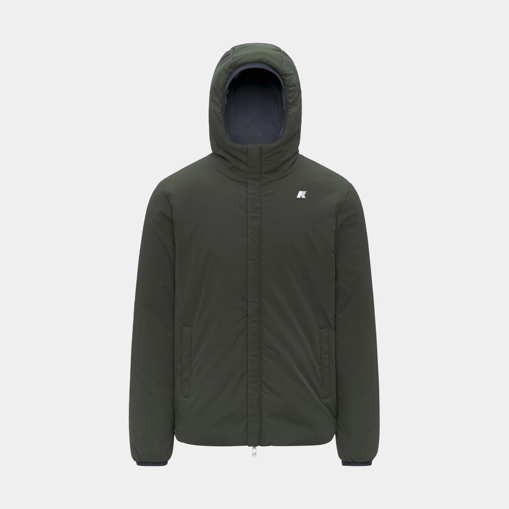 Jack Stretch Warm Double Jacket Blue Airforce / Green Blackish