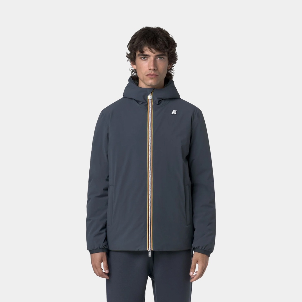 Jack Stretch Warm Double Jacket Blue Airforce / Green Blackish