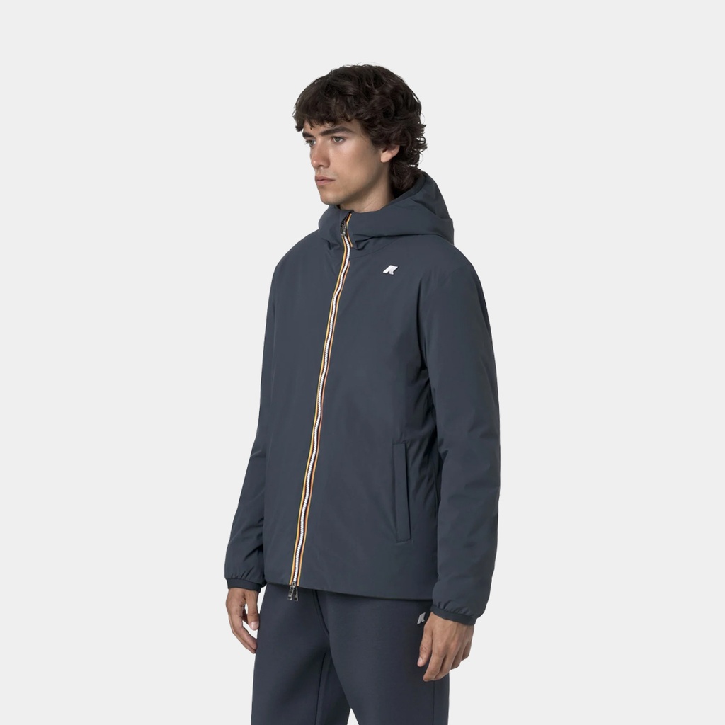 Jack Stretch Warm Double Jacket Blue Airforce / Green Blackish