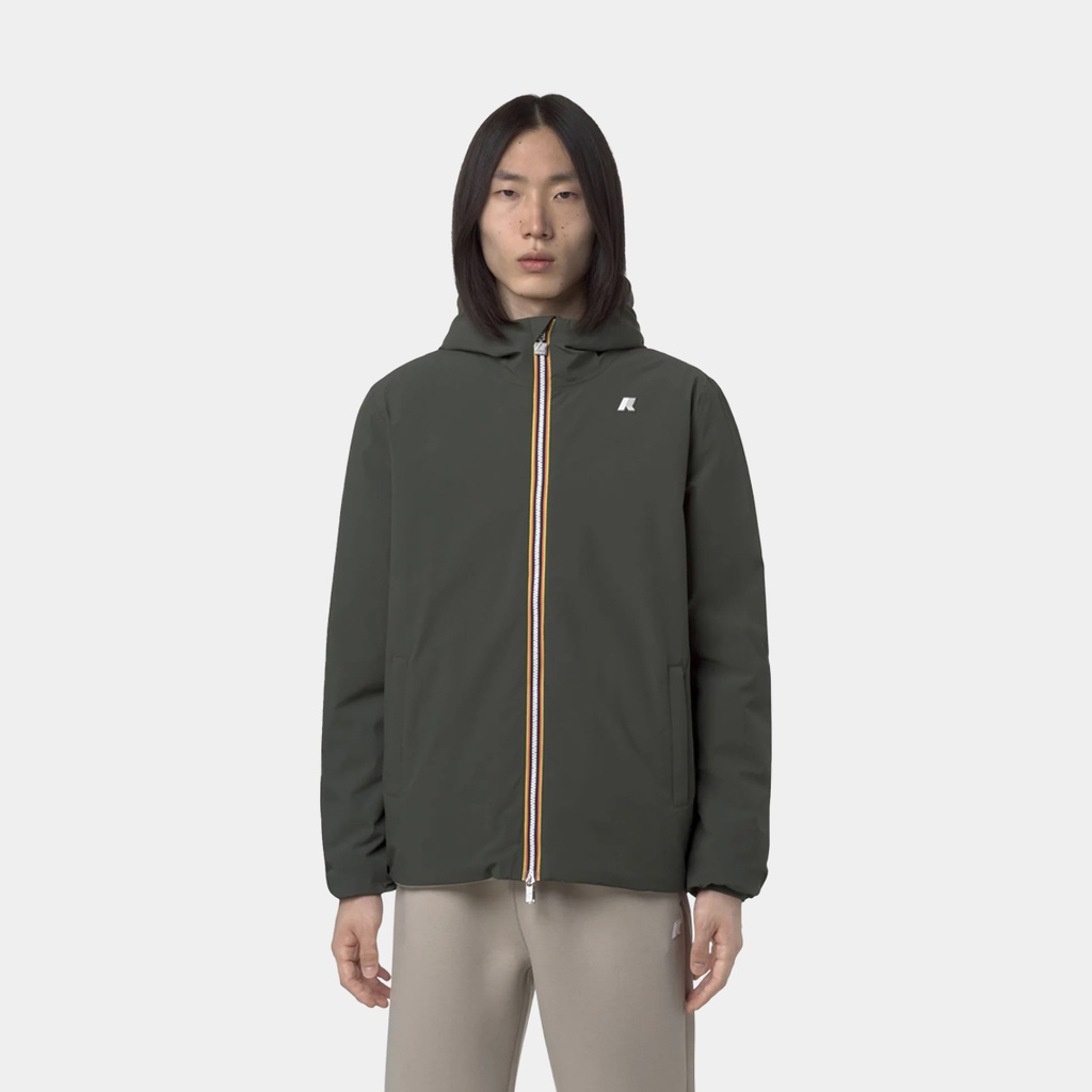 Jack Stretch Warm Double Jacket Blue Airforce / Green Blackish