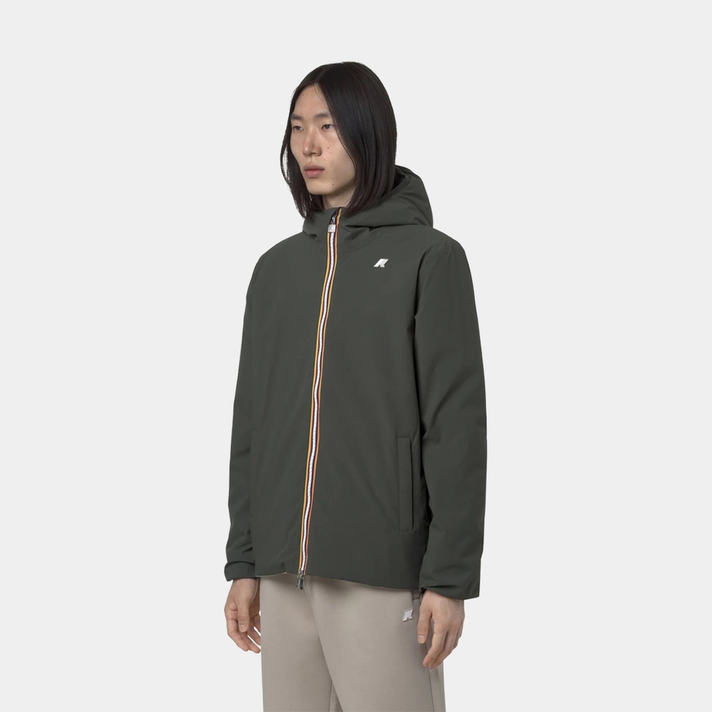 Jack Stretch Warm Double Jacket Blue Airforce / Green Blackish
