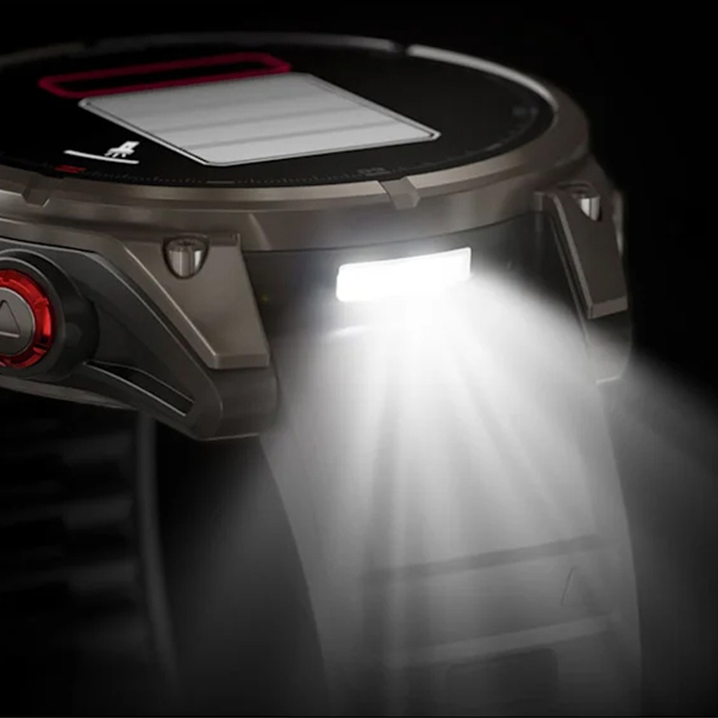 Fenix 8 Pro - Amoled Sapphire Titanium w/ Graphite / Black Silicone Band