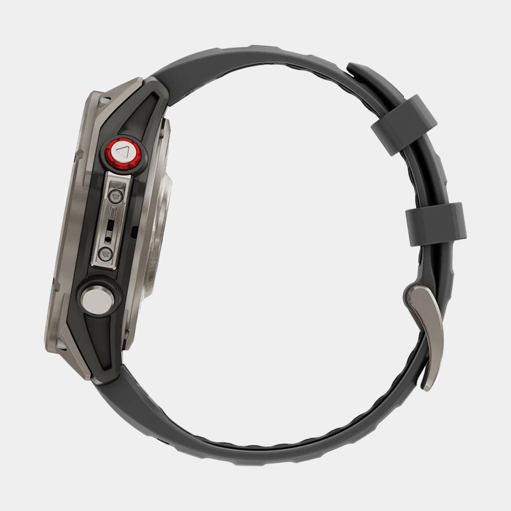 Fenix 8 Pro - Amoled Sapphire Titanium w/ Graphite / Black Silicone Band