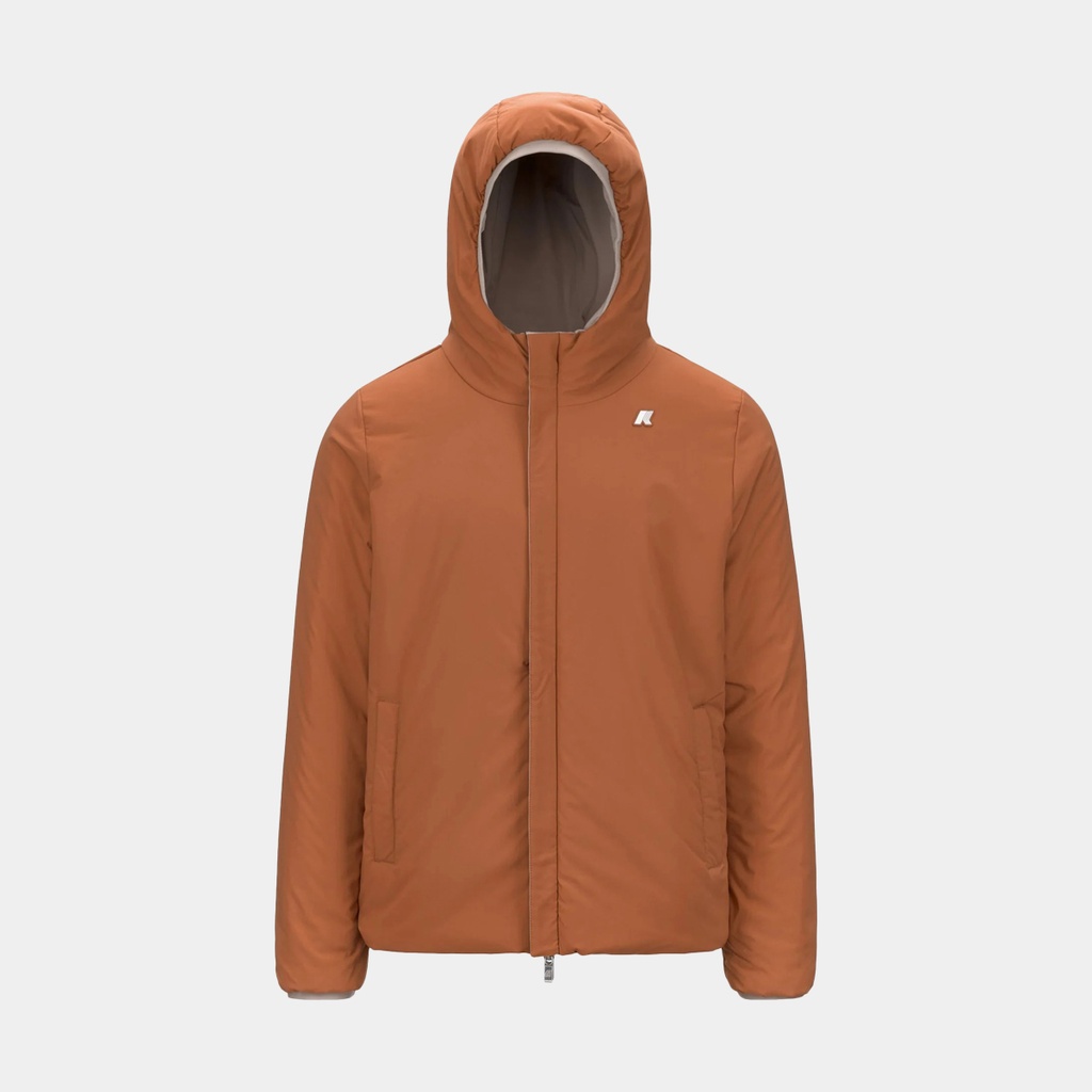 Jack Stretch Warm Double Jacket Beige Cachmere / Orange Adobe