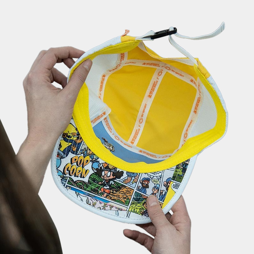 Casquette 5 Panel DBDB Jaune / Bleu