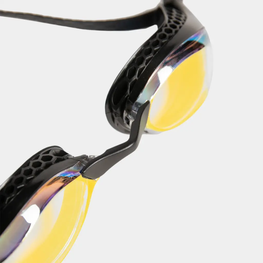 Air Speed Mirror Goggles Yellow Copper / Black