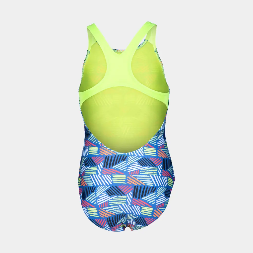 Candies Swimsuit Kids Multi Blue / Artic Lime