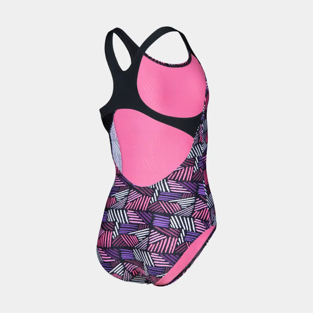 Candies Swimsuit Kids Multi Pink / Black