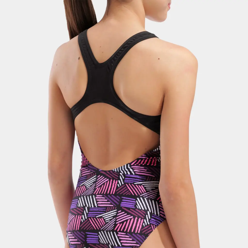 Candies Swimsuit Kids Multi Pink / Black