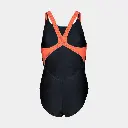 Fading Swimsuit Kids Black / Calypso / Coral