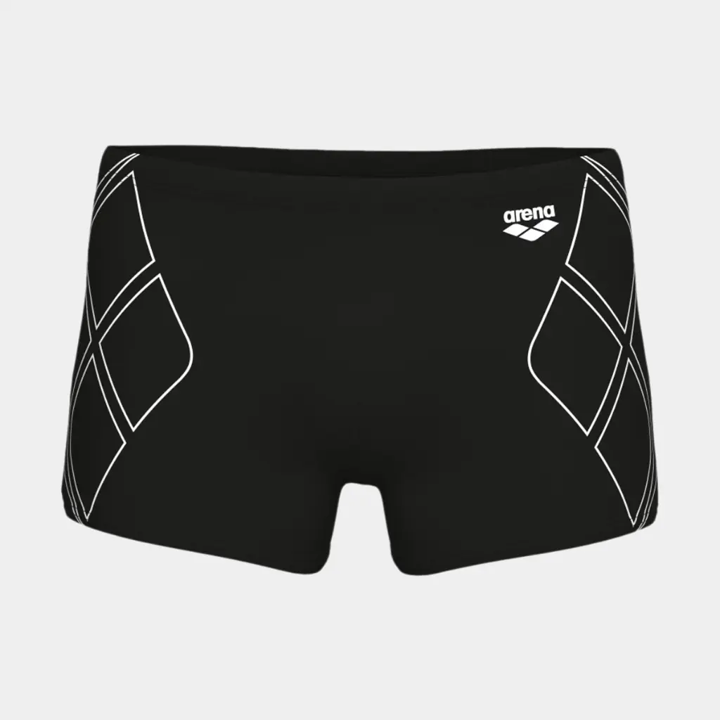 Graphic Swim Short Black / White