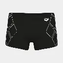 Graphic Swim Short Black / White