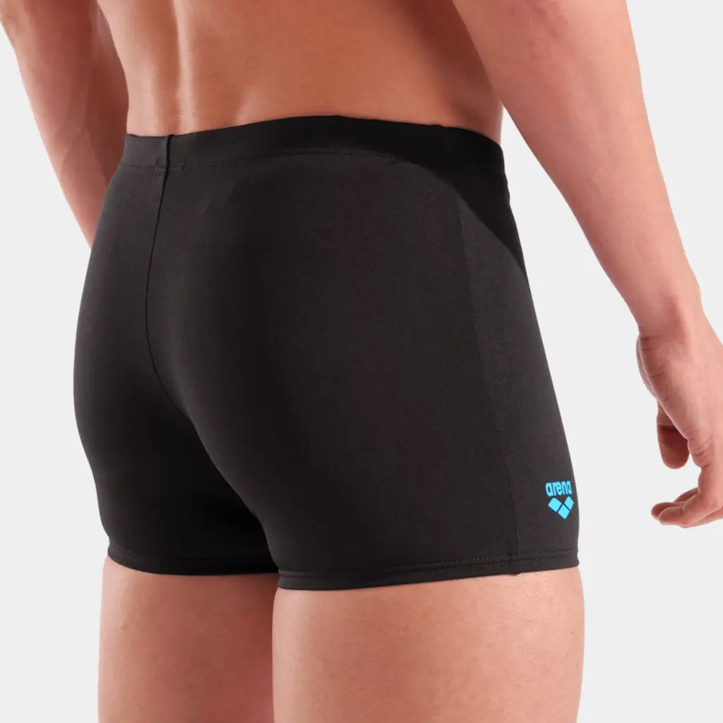 Kikko Graphic Swim Short Black / Turquoise