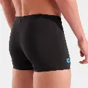 Kikko Graphic Swim Short Black / Turquoise