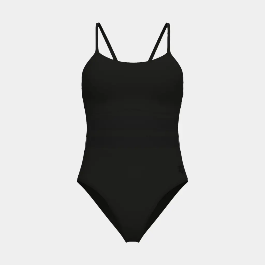 Mesh Equals Swimsuit Women Black