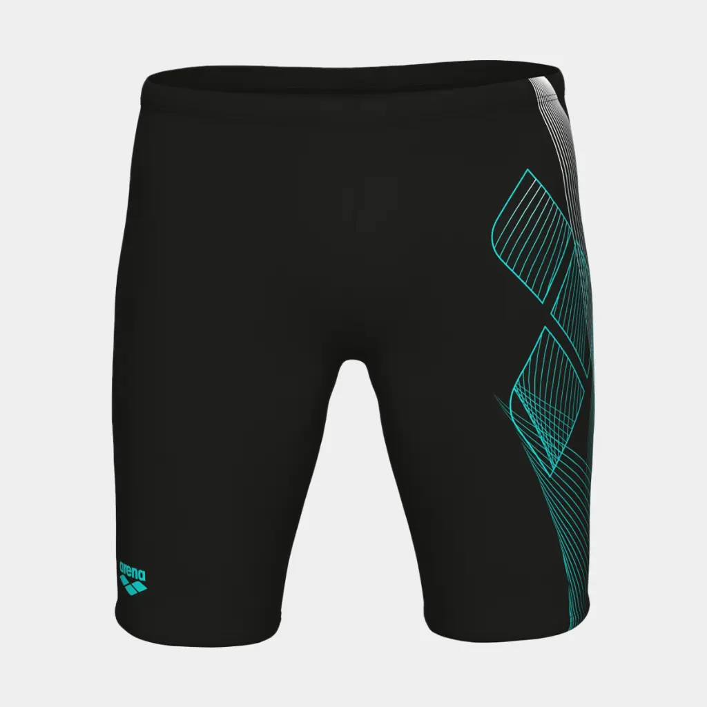 Sea Water Swim Jammer Black / Water