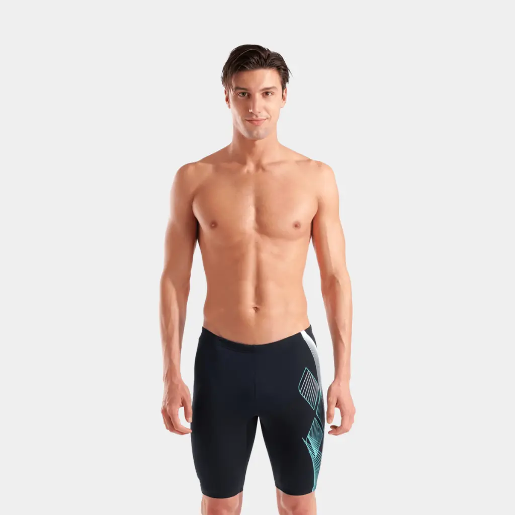 Sea Water Swim Jammer Black / Water