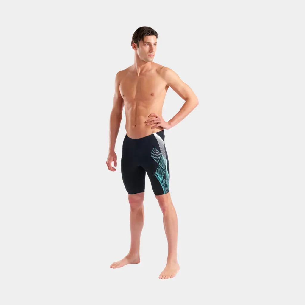 Sea Water Swim Jammer Black / Water