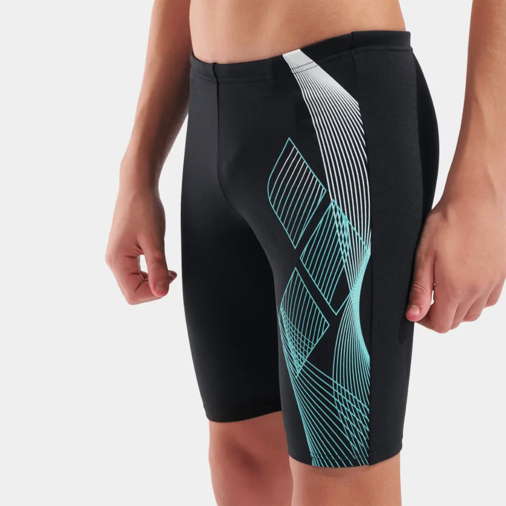 Sea Water Swim Jammer Kids Black / Water