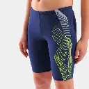 Sea Water Swim Jammer Kids Navy / Artic Lime